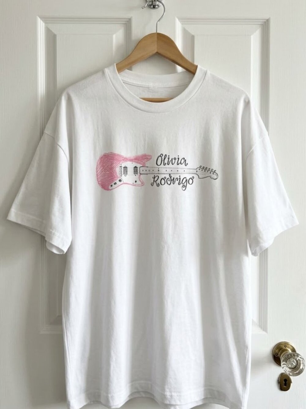 Olivia Rodrigo guitar t-shirt